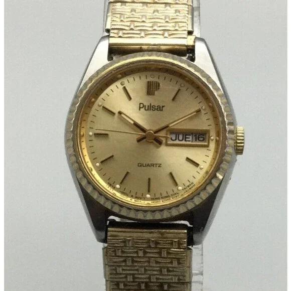 Pulsar | Accessories | Vtg Pulsar Watch Women 24mm Silver  display picture 2